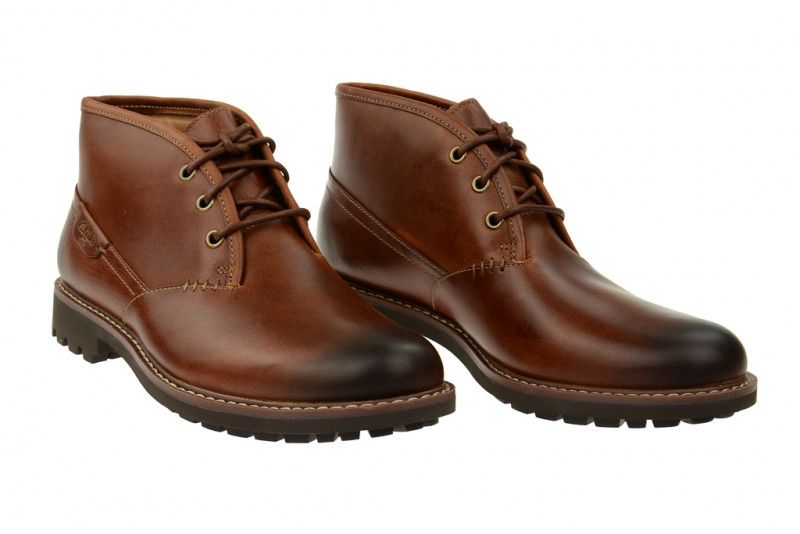 Clarks Montacute Duke Stiefelette braun