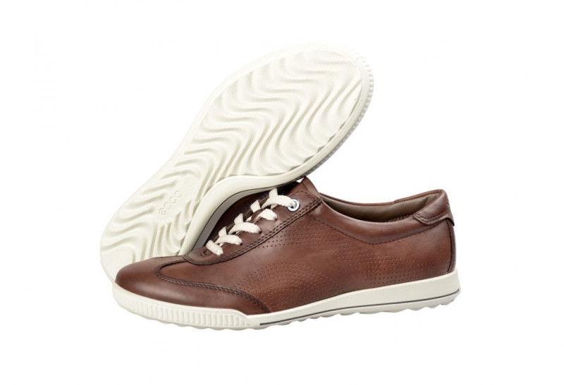 Ecco Crisp Schuhe in braun - edler Damen Sneaker