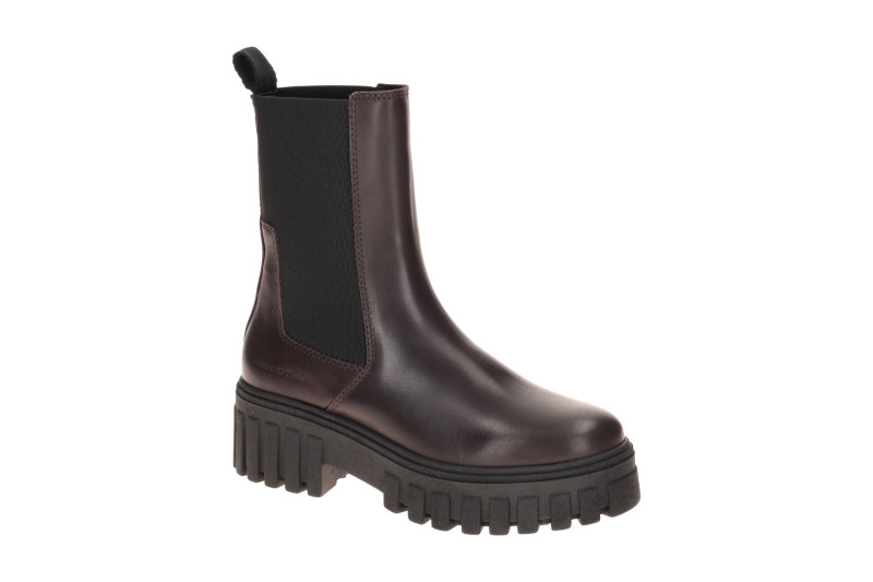 Marc O´Polo Vala Chelsea Stiefelette dunkelrot Chunky 16042