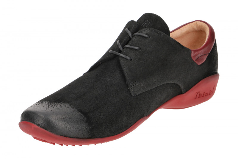 Think Stone Schuhe schwarz rot 275