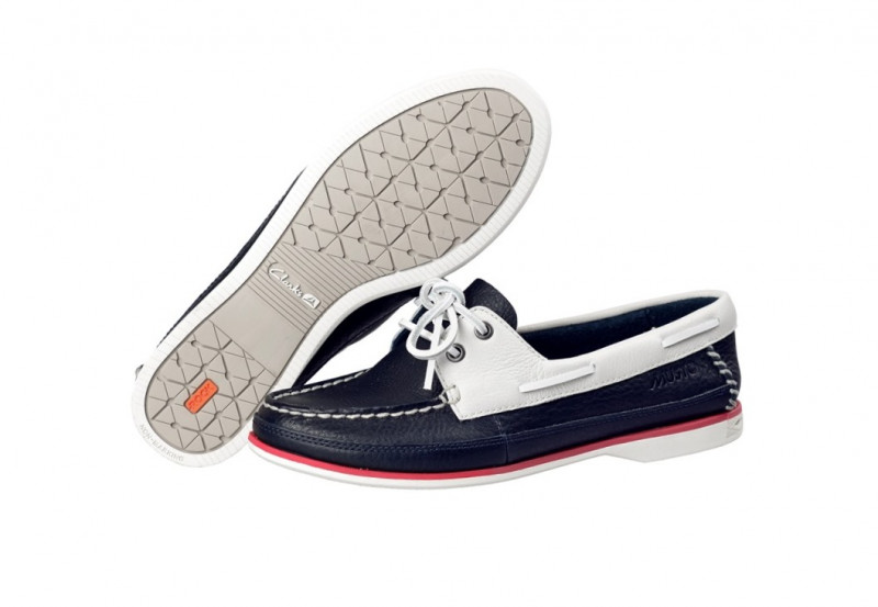 Clarks Jetto Deck Musto Schuhe blau