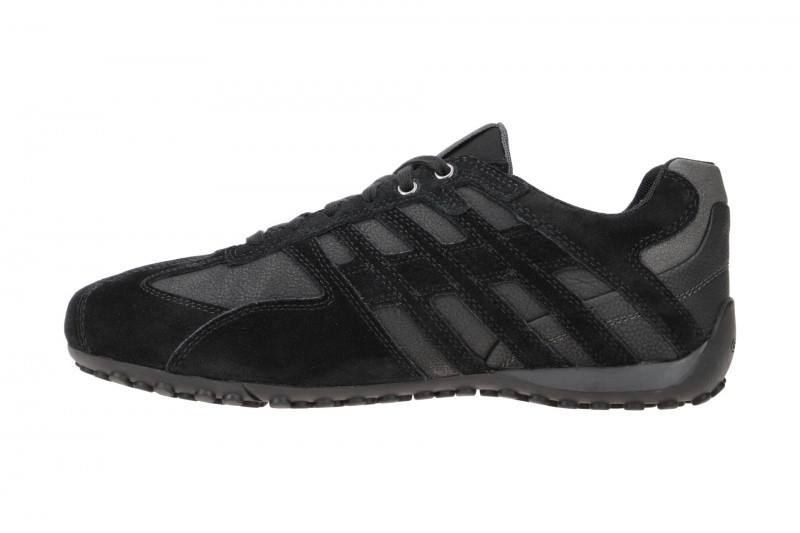 Geox Snake Schuhe Sneakers schwarz U4207K