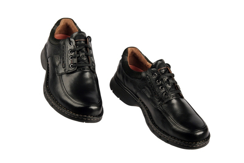 Clarks Un Bend Schuhe schwarz Herren