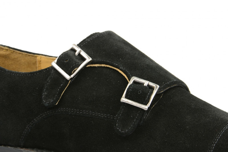 Gordon & Bros Schuhe Fabian schwarz Double-Monk - 4562 black