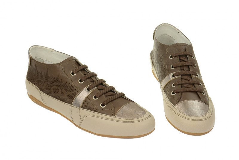 Geox Moena Schuhe beige braun D0161A S0046 C5206