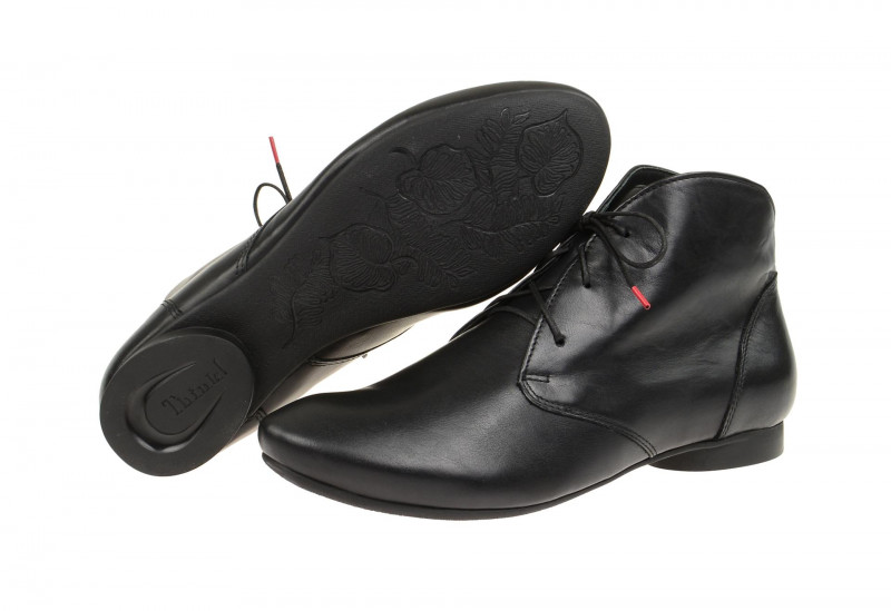 Think Guad Damen Stiefeletten schwarz
