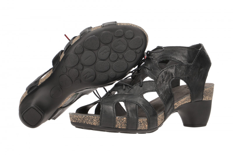 Think Traudi Schnür Sandale schwarz 214