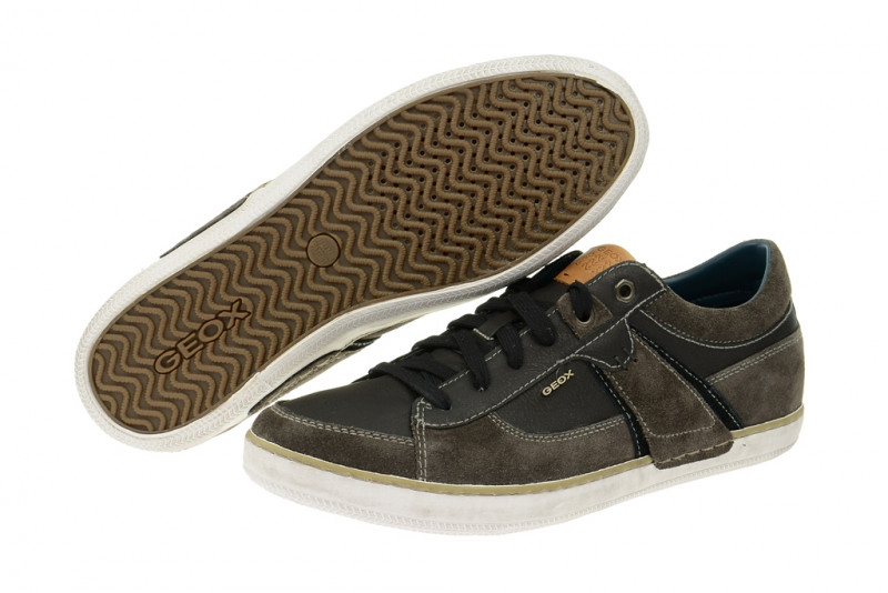 Geox Box Schuhe grau mud U44R3C
