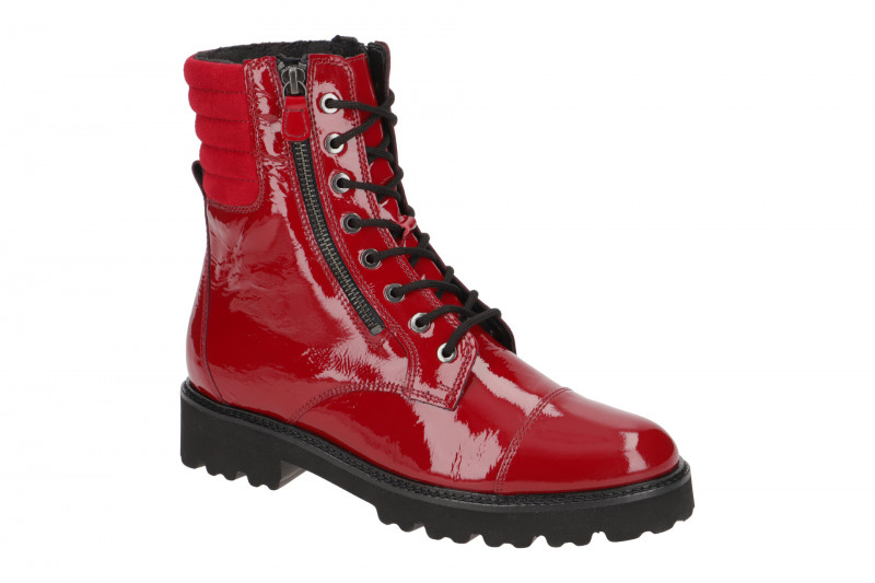 Gabor Fashion Stiefelette rot Lack 71.802.95