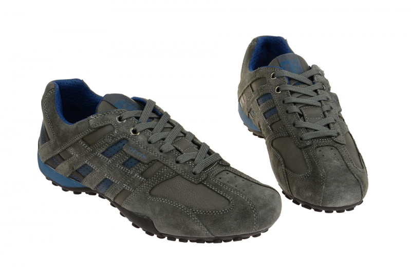 Geox Snake Schuhe grau blau U4207K 022EK C9004