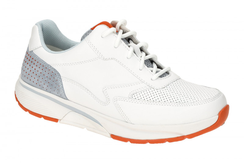 Gabor RollingSoft Schuhe weiß orange perforiert 46.876.51