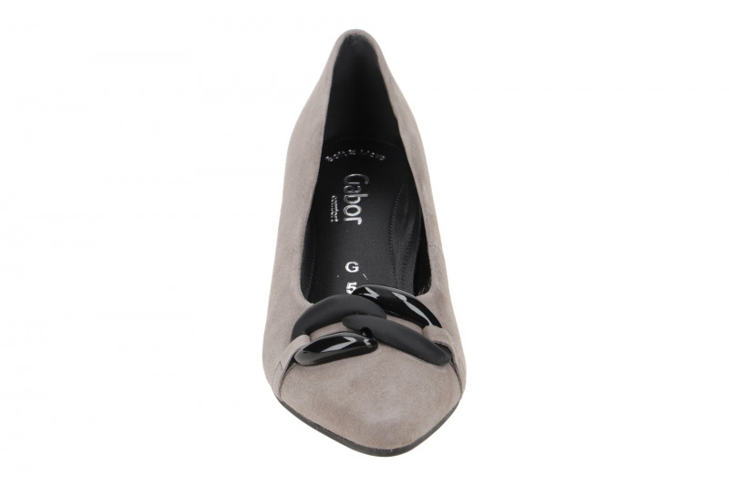 Gabor comfort Pumps grau fumo Kette 32.153.33