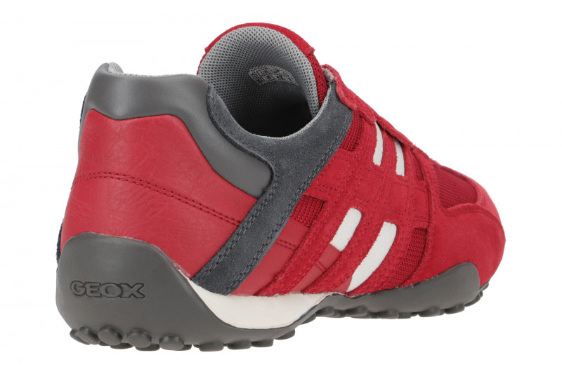 Geox Snake Slipper Schuhe rot U4207L