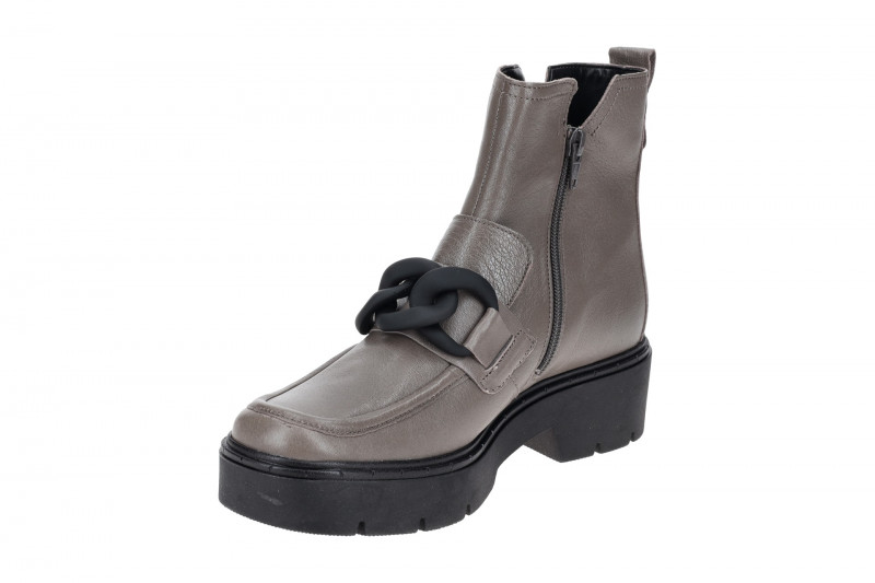 Gabor Fashion Stiefelette grau Kette 31.741.29