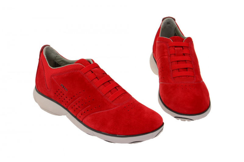 Geox Respira Nebula A Slippers in rot Herren Sneakers