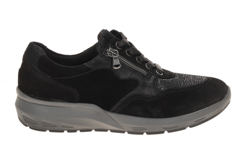 Waldläufer Tonia Schuhe schwarz Leo Muster M-Weite 831M01