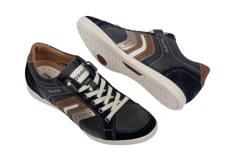 Geox Respira Gate Schuhe navy blau Sneakers