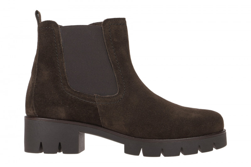 Gabor Stiefelette dunkelbraun Velour 31.710.18