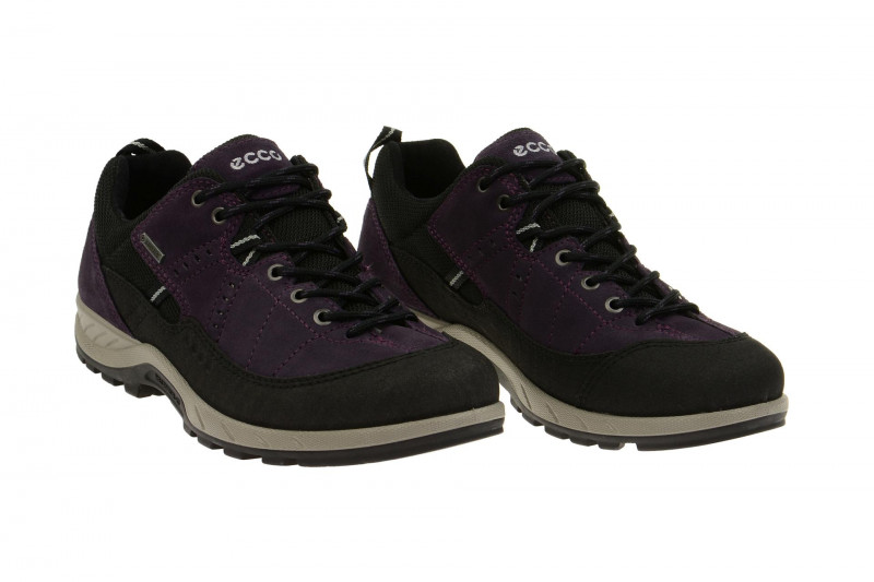 Ecco Yura Schuhe schwarz lila Gore-Tex - 84060356343
