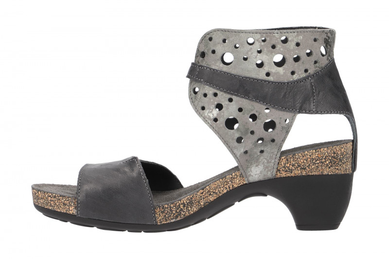 Think Traudi Sandalen schwarz grau 2-82579-21