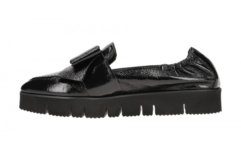 K&S Pia XXL Ballerinas schwarz Lack 93580