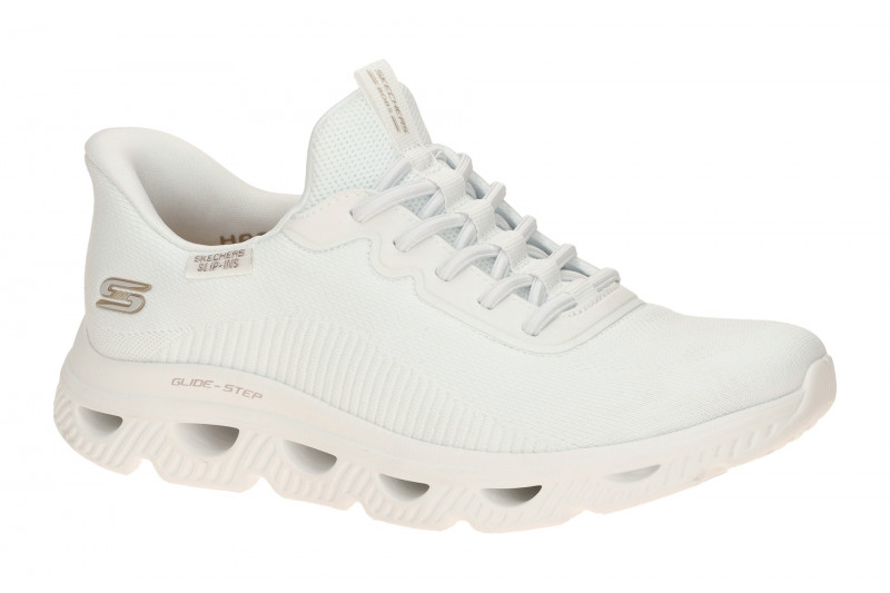 Skechers Bobs Arc Slipper Schuhe weiß SLIP-INS 117629