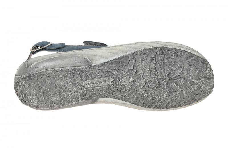 Waldläufer Garda Sandale blau denim 210004