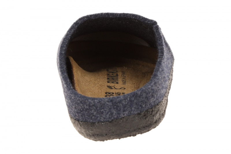 Birkenstock Zermatt Rivet Clogs Pantoletten blau Normal-Weit 1017519