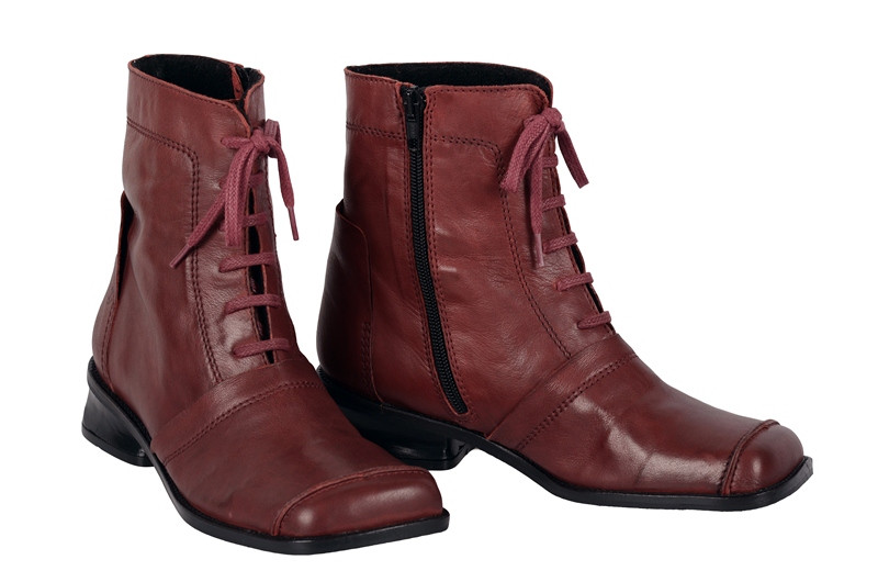 Tiggers Yvone 6 Stiefeletten in rot mit Warmfutter