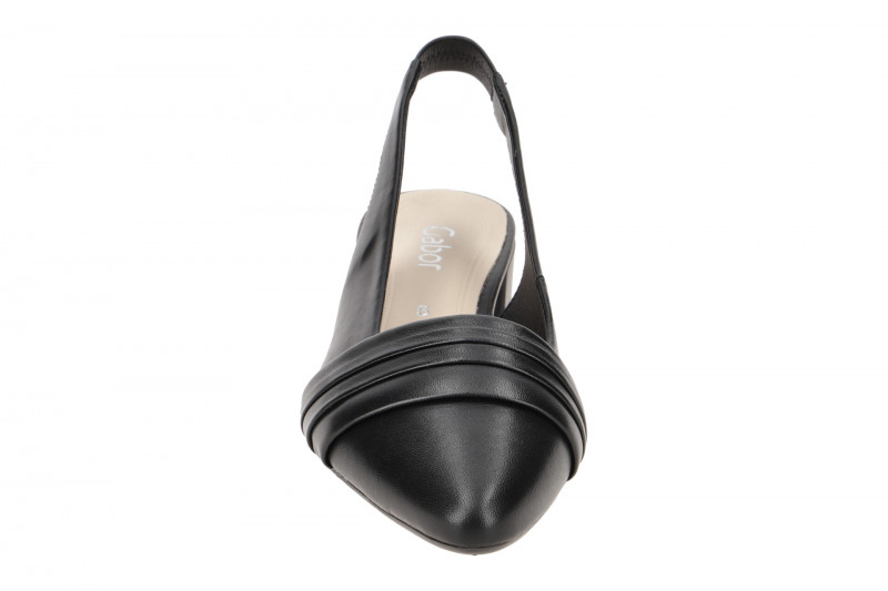 Gabor Sling Pumps schwarz Glattleder 21.521.27