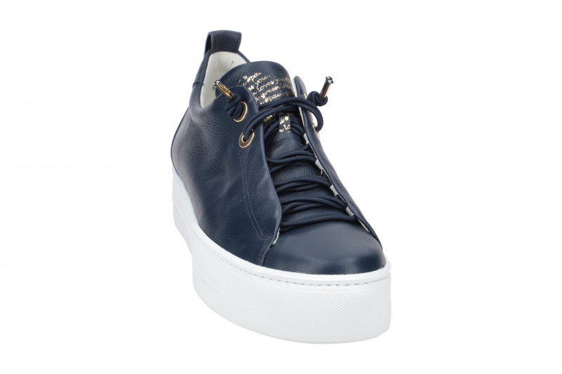 Paul Green Sneaker Schuhe blau weiß gold 5017