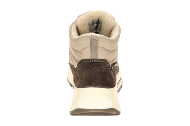 ARA St. Moritz Winter Stiefelette Boots taupe braun GORE-TEX H-Weite