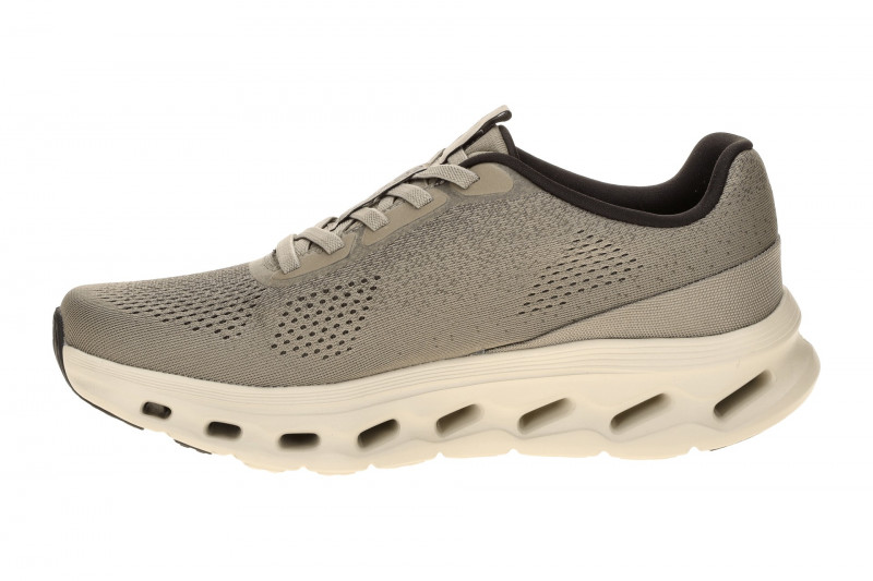 Skechers Go Walk Gliede Step Schuhe Slipper taupe grau 217020