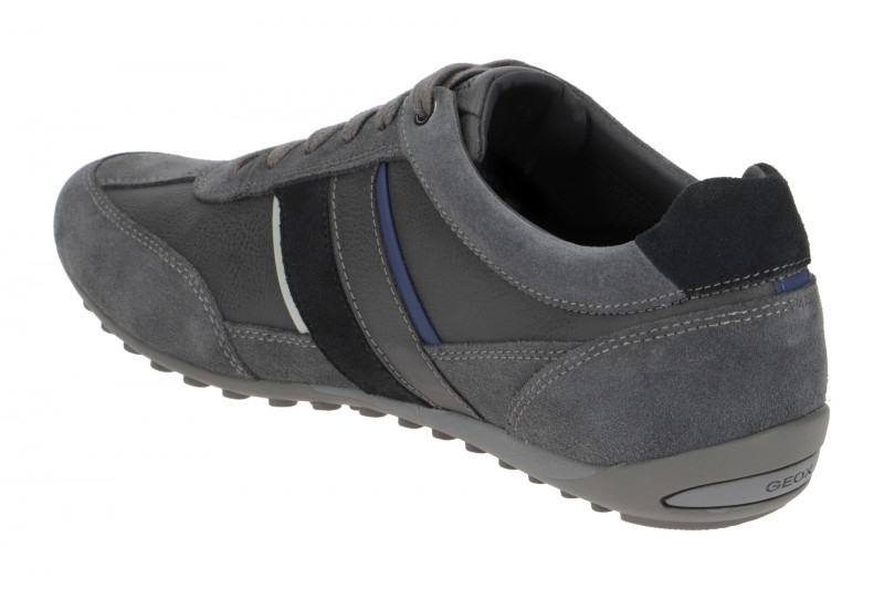 Geox Wells Schuhe dunkelgrau U52T5C