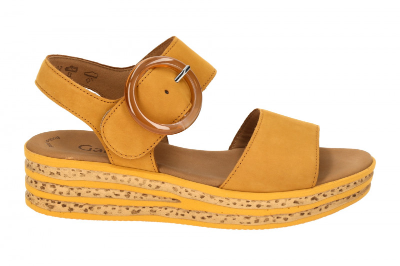 Gabor Fashion Sandalen gelb curry 64.550.11
