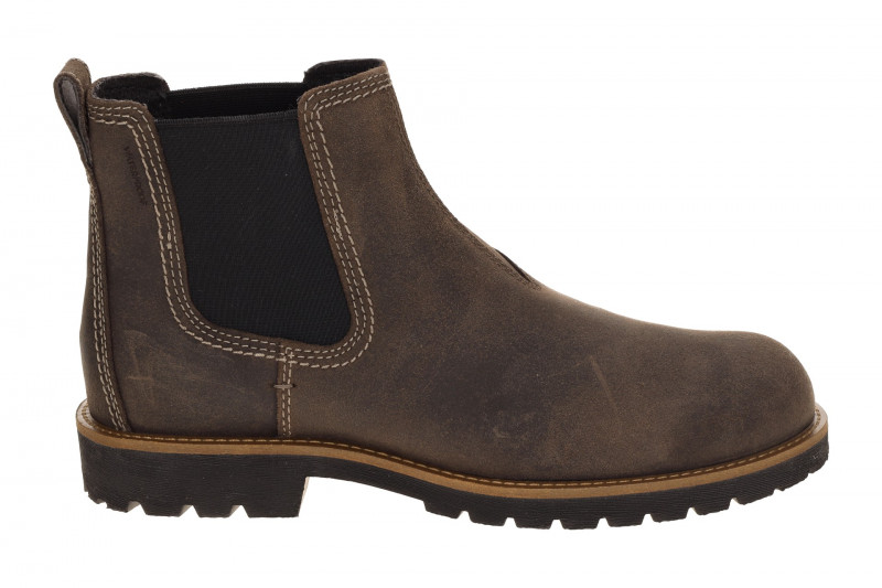 Ecco Charlestown Chelsea Stiefelette braun Business Wasserdicht 535334