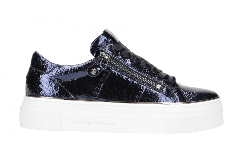 K&S Big Schuhe blau metallic 21020