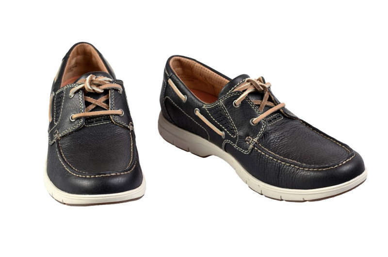 Clarks Unnautical Sea Schuhe blau Gr 41.5