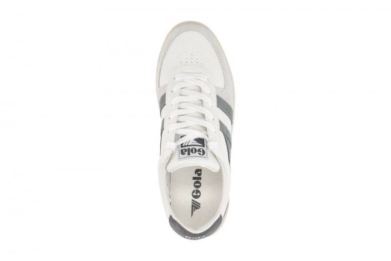 Gola Grandslam Trident Schuhe Sneakers weiß grün CLA415