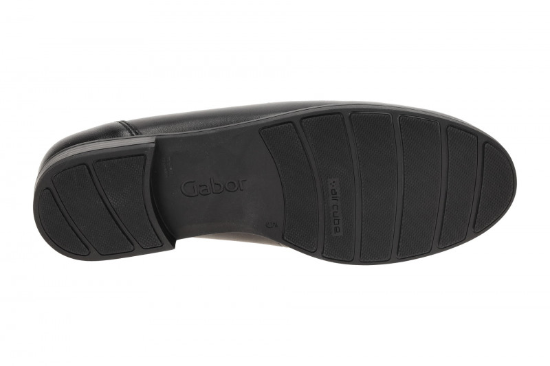 Gabor Schuhe Slipper schwarz Nappa G-Weite 72.422.37