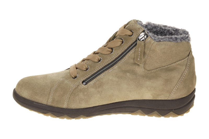 Waldläufer Teresa Winter Stiefelette taupe braun H-Weite Waterproof 961971