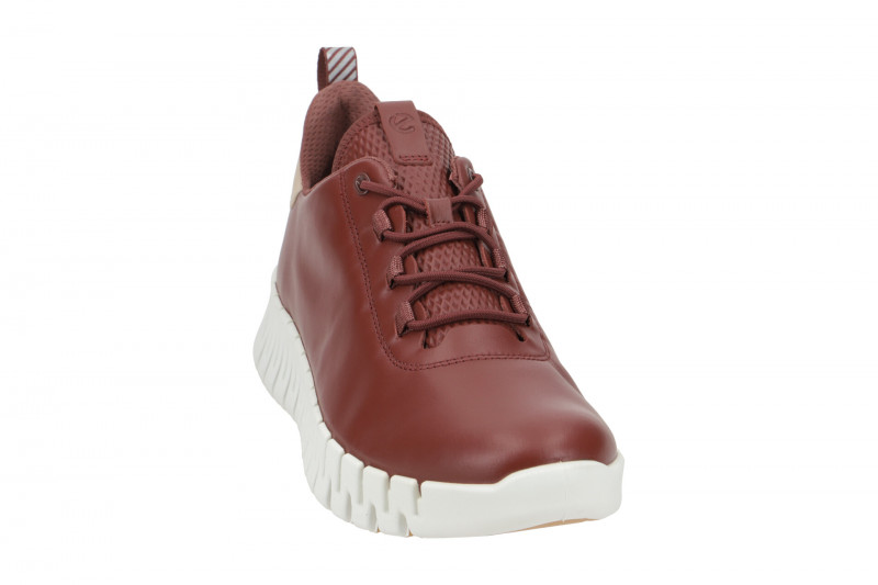 Ecco Gruuv Schuhe rot-braun Damen Sneakers 218203