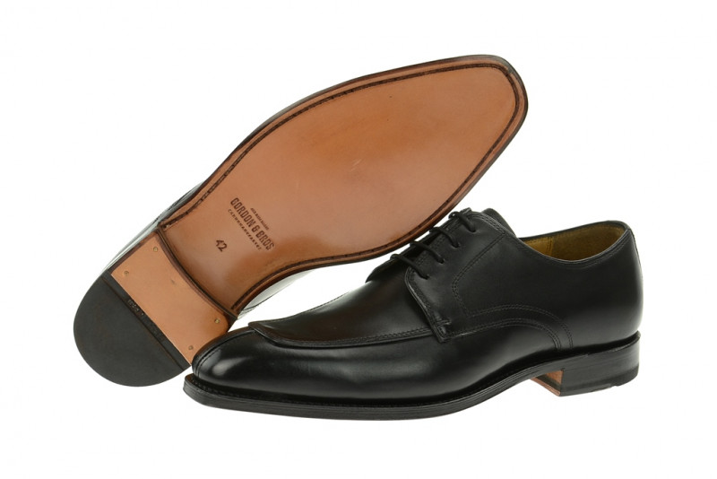 Gordon & Bros. Milan Schuhe schwarz rahmengenäht 4563