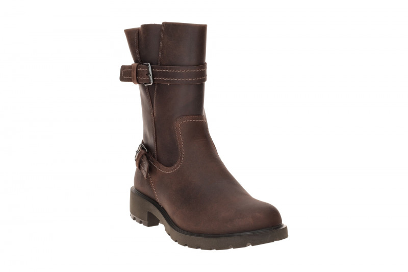 Ecco Metropole Vienna Stiefel braun Biker Boot 231383