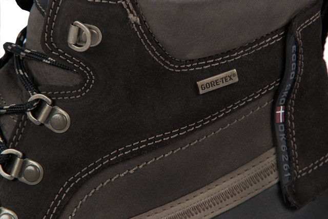 Ecco EC Roxton Boots schwarz braun Gore-Tex