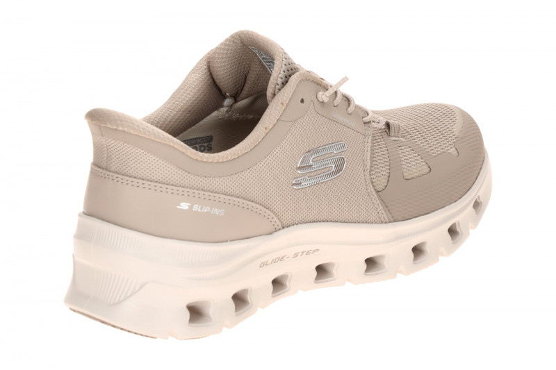 Skechers Glide Step Pro Schuhe braun SLIP-INS Waterproof 150487