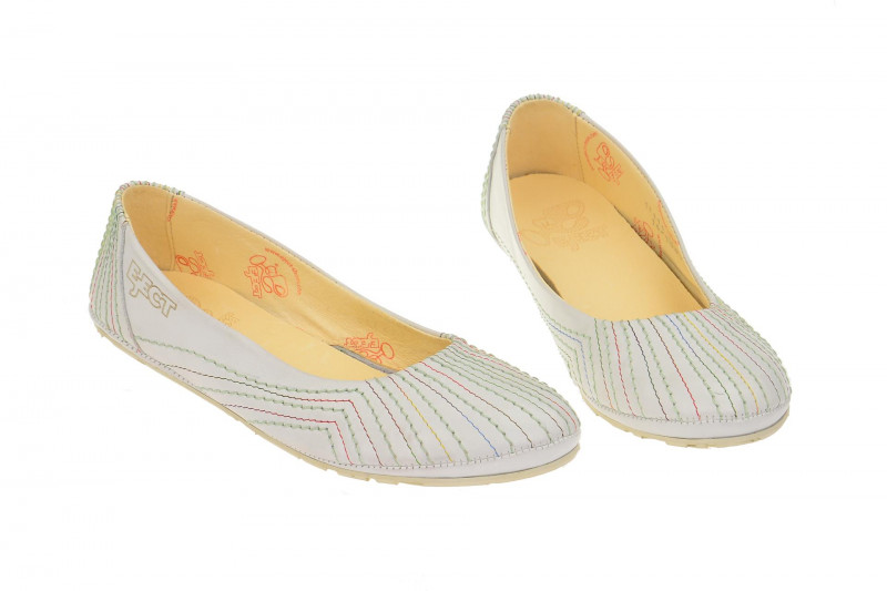 Eject Confy Slipper weiß multi Ballerina 17114