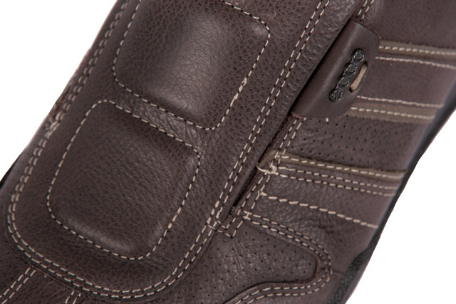 Ecco Summer Sneaker Schuhe in dunkelbraun Slipper