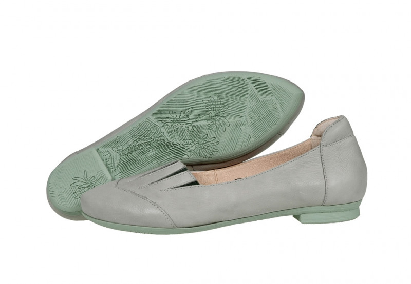 Think Barca Slipper grau alu