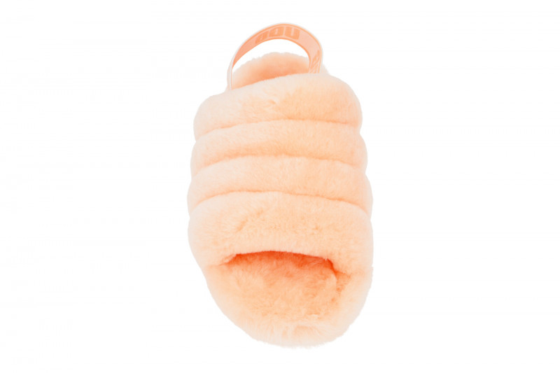 UGG Fluff Yeah Slide Hausschuhe rosa scallop
